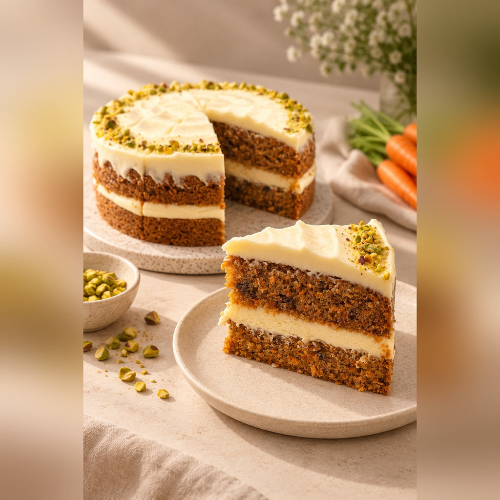 CARROT & PECAN CAKE