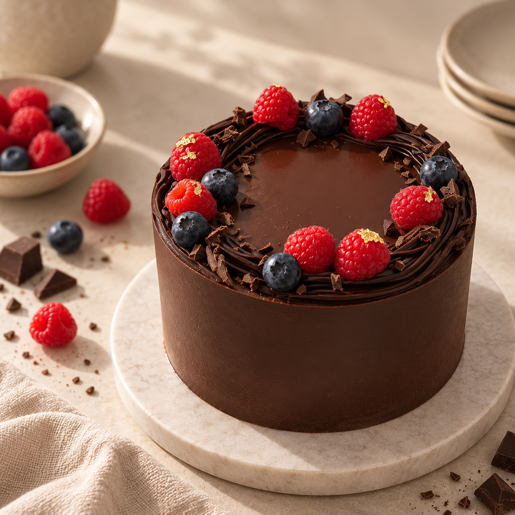 RASPBERRY DARK CHOCOLATE MUD