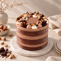 HAZELNUT CHOCOLATE CHIFFON CAKE